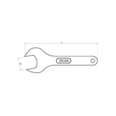 ER Spanner   Hex ER11-A/ Mini ER8-M - Makotools Industrial Supply Tools for Metal Cutting